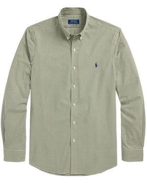 Polo Ralph Lauren Gingham-Pattern Shirt - Green