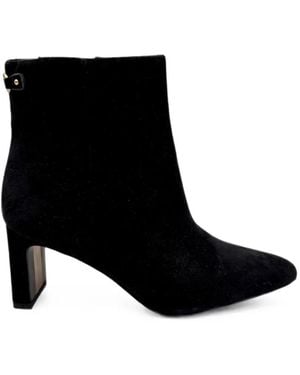 Sam Edelman Suede Ankle Boots - Black