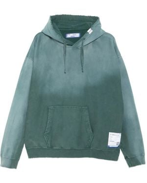 Maison Mihara Yasuhiro Sun Faded Like Hoodie - Green