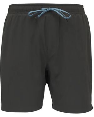 Faherty Badeshorts Mit Kordelzug - Grau