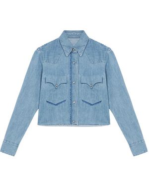 Fortela Caracas Flap-Pocket Shirt - Blue