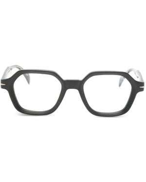 David Beckham Gafas Db7140 Con Montura Geométrica - Negro