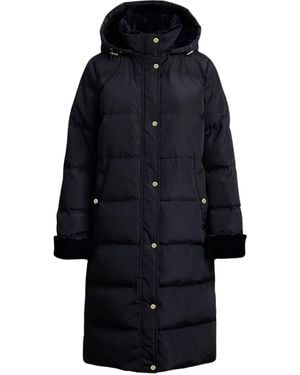 Ralph Lauren Padded Hooded Coat - Blue