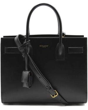 Saint Laurent Sac De Jour Tote Bag - Black