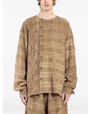 Uma Wang Buttoned Shirt - Natural
