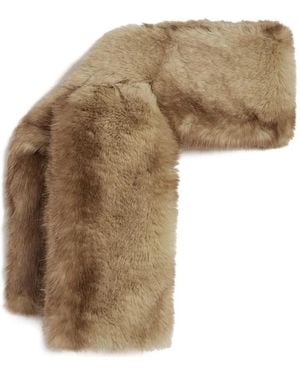 Apparis Kai Schal Aus Faux Fur - Natur