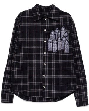 Who Decides War ロングスリーブ シャツ - ブラック