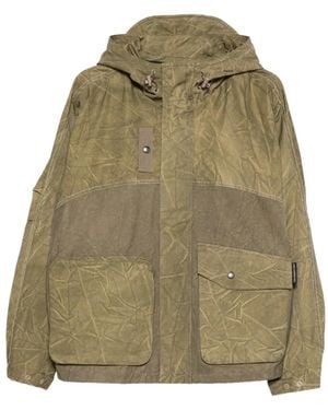 ANDERSSON BELL Tie-Dye Flap-Pocket Jacket - Green