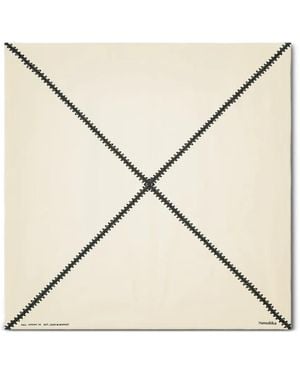 Nanushka Silk Scarf - Natural