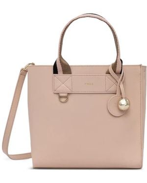 Furla Small Divide It Tote Bag - Natural