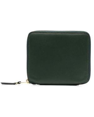 Comme des Garçons Portafoglio Con Zip - Verde