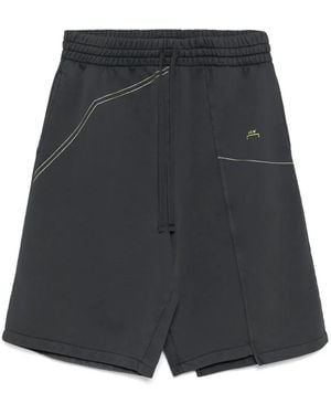 A_COLD_WALL* Shorts Mit Logo-Print - Grau