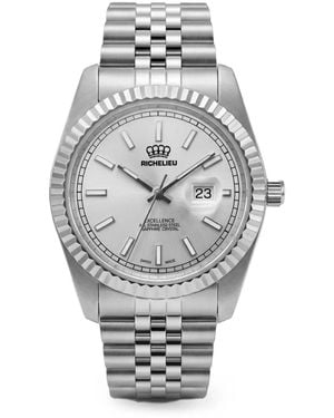 Richelieu Swiss Logo-Detail 38Mm Watch - Gray