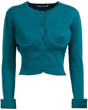 Mar De Margaritas Underwire Cardigan - ブルー