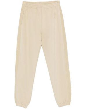 Patrizia Pepe Elasticated Sand Track Pants - White