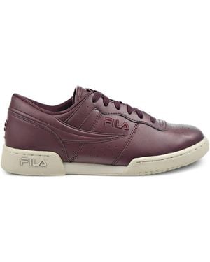 Fila Original Fitness Leather Sneakers - Purple