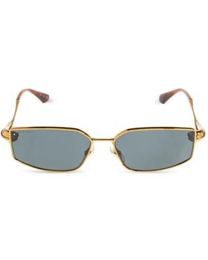 Etro Drop Geometric-Frame Sunglasses - Metallic