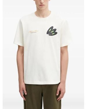 Filling Pieces Graphic-Print T-Shirt - White