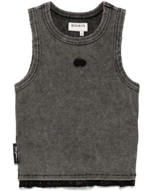 Musium Div. Rib Tank Top - Gray