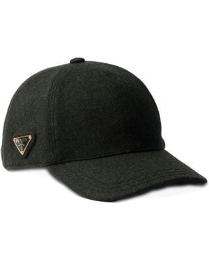 Prada Virgin Wool Cap - Black