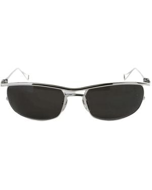 Chrome Hearts Rectangle-Frame Sunglasses - Black