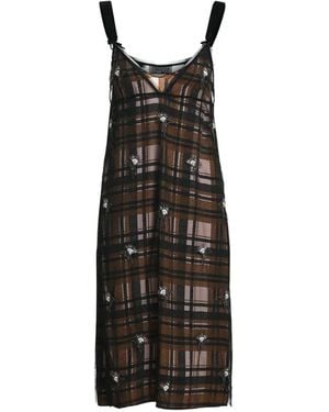 Essentiel Antwerp Floral-Embellished Midi Dress - Black