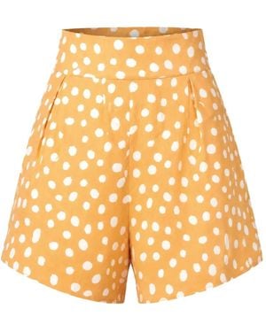 Adriana Degreas Short À Pois - Metallic