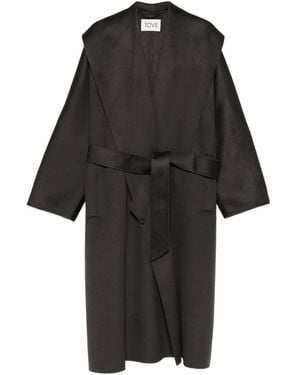 TOVE Abrigo Fenn Oversize - Negro