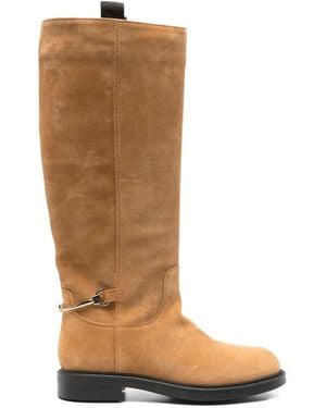 Doucal's Botas Con Detalle De Hebilla - Marrón