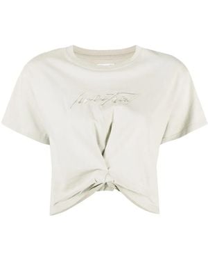 Izzue クロップド Tシャツ - ホワイト