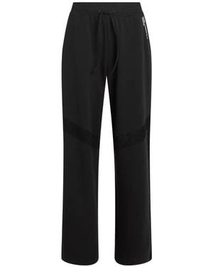 KARL LAGERFELD Paneled Pants - Black