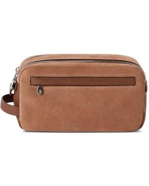 Brunello Cucinelli Trousse Make Up - Marrone