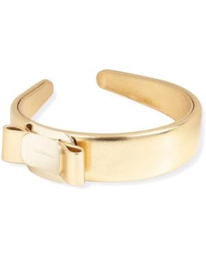 Ferragamo Serre-Tête Vara Bow - Metallic