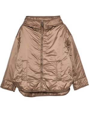 Max Mara Chaqueta Con Capucha - Neutro