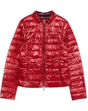 Patrizia Pepe Donsjack Met Rits - Rood