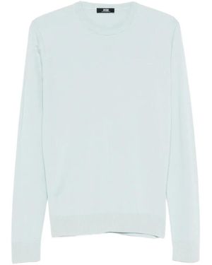 Alpha Studio Crew-Neck Sweater - Blue
