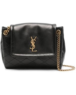Saint Laurent レザー ミニバッグ - ブラック