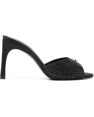 Coperni Mules Con Cristalli 105Mm - Nero