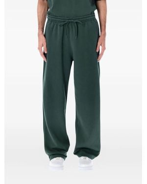 Nike Drawstring-Fastening Logo-Detail Track Trousers - Green
