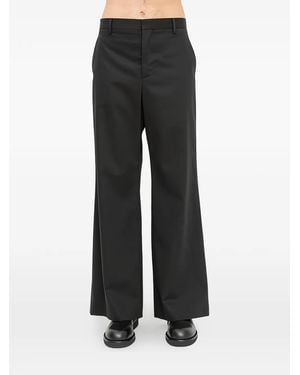Ann Demeulemeester Darius Flared Trousers - Black