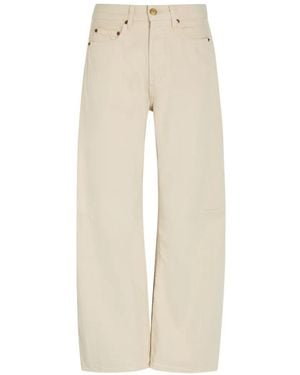 B Sides Wide-Leg Jeans - Natural