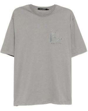 KARL LAGERFELD Artwork K T-Shirt - Grey