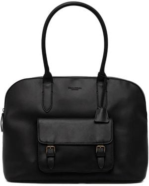 Marc O' Polo Leather Tote Bag - Black