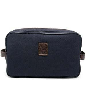 Longchamp Estuche De Maquillaje Boxford Mediano - Azul