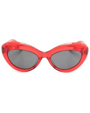 Oliver Peoples X Khaite 1968C Cat-Eye Sunglasses - Red