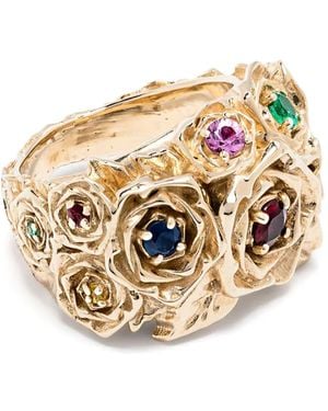 Roses Metals Rose リング 14kイエローゴールド - メタリック