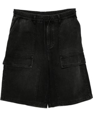 Juun.J Short En Jean - Black