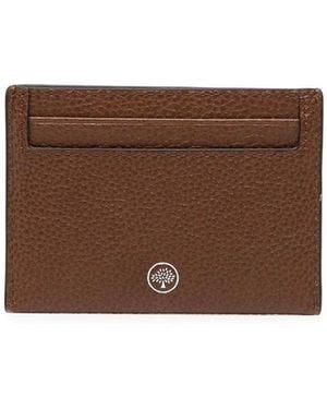 Mulberry Pasjeshouder Met Logo - Bruin