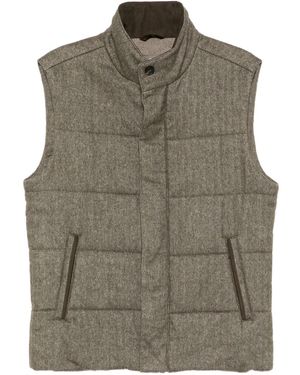 N.Peal Cashmere Vancouver Gilet - Grey