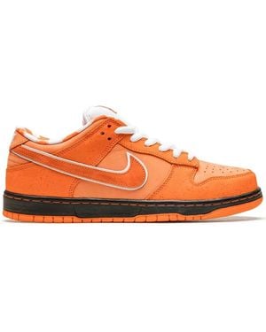 Nike Dunk Low Sneakers - Orange